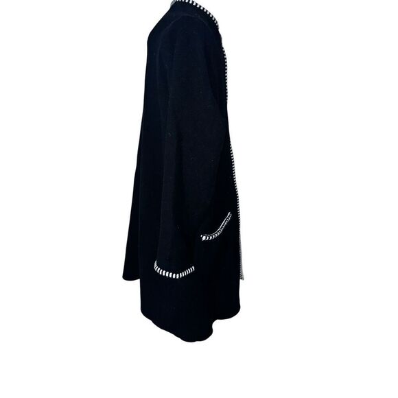 GREAT CONDITION WOMEN Magaschoni Long Sleeve Open Front Cardigan Plus Size 1X ca - Picture 7 of 11